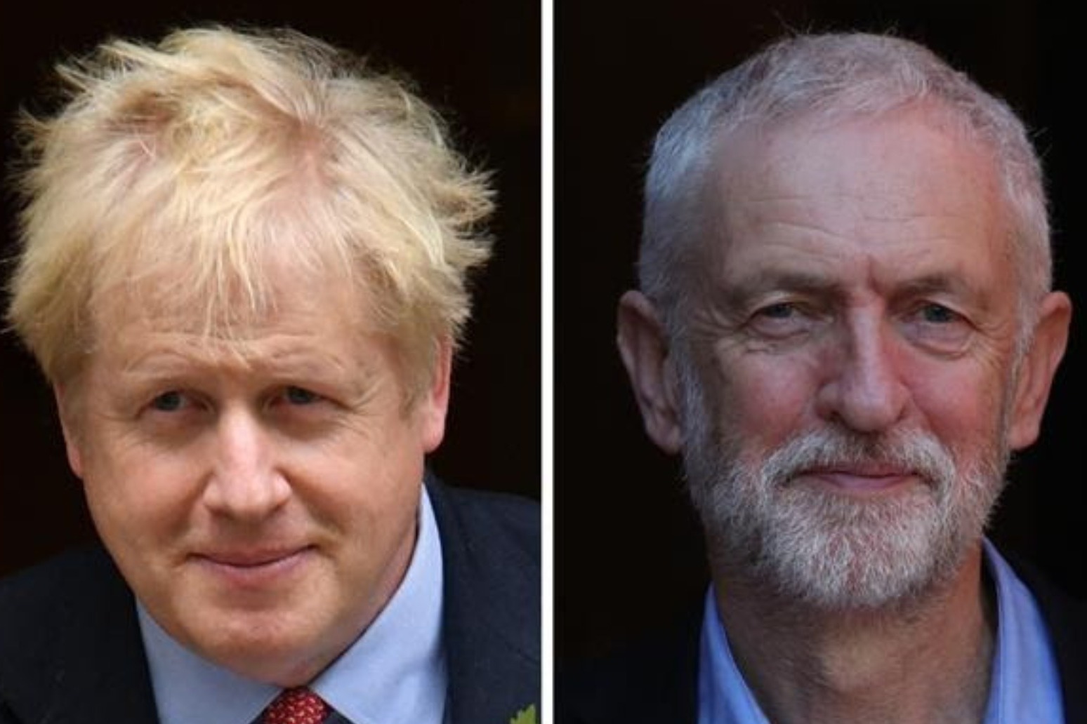 JOHNSON AND CORBYN HEAD FOR TV ELECTION SHOWDOWN 